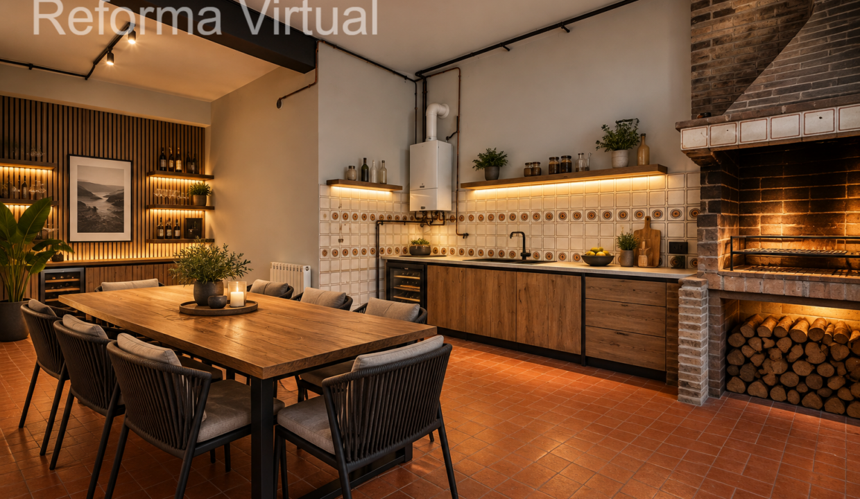 Comedor-rustico-con-cocina-y-barbacoa